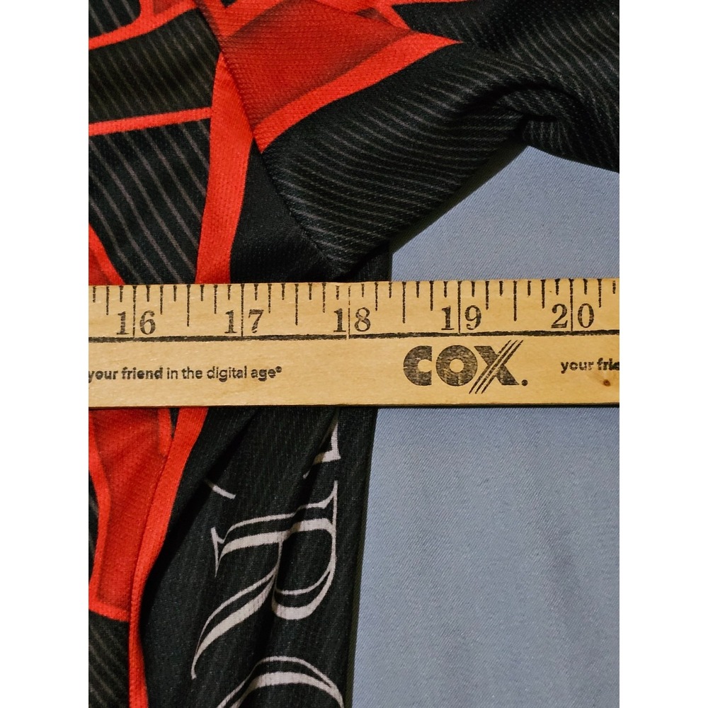 FixGear Cyclist Jersey Large Crossroad Skull Print Full Zip Short Sleeve - Picture 5 of 6